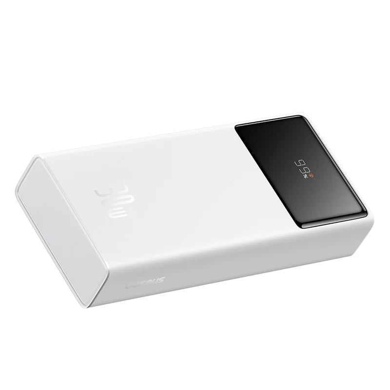 Baseus Star-Lord Digital Display Fast Charging Power Bank 30000mAh 30W (With Simple Series Charging Cable USB to Type-C 3A 0.3m Black）