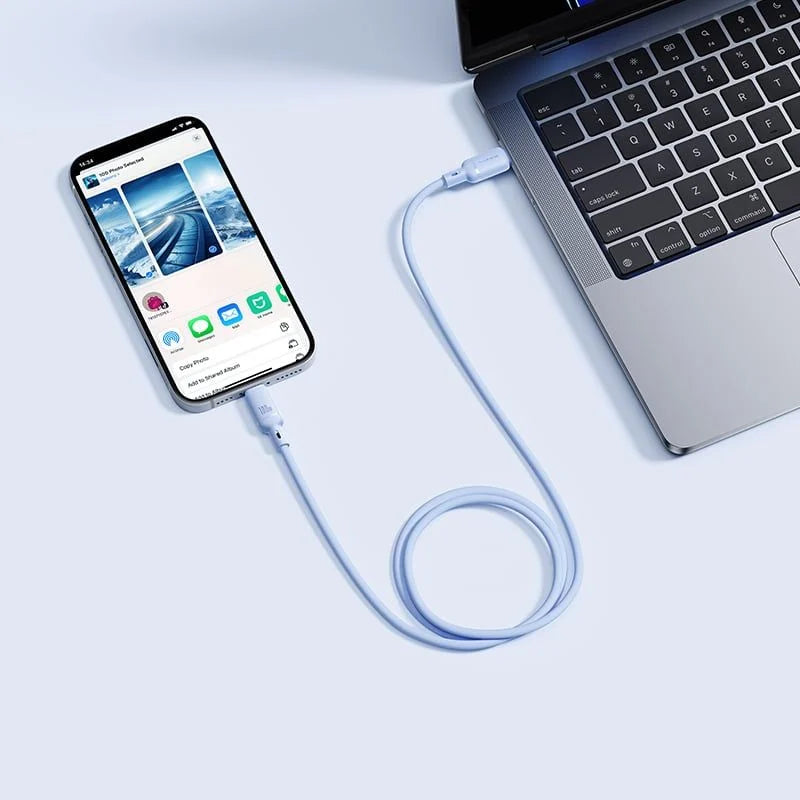 Baseus Silky Series Fast Charging  Data Cable Type-C to iP 20W