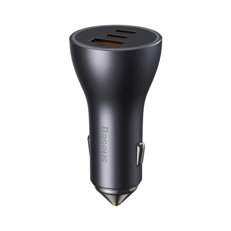 Baseus Golden Contactor Pro Triple Fast Charger Car Charger 65W U+C+C