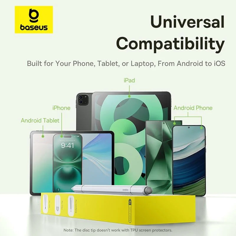Baseus 3-in-1 Multifunctional Non-magnetic Stylus