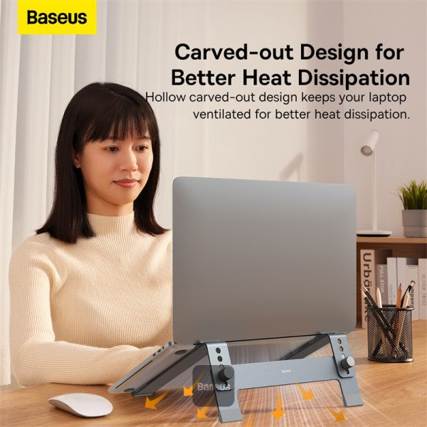 Baseus UltraStable Series Desktop Laptop Stand (4-Gear Adjustable)