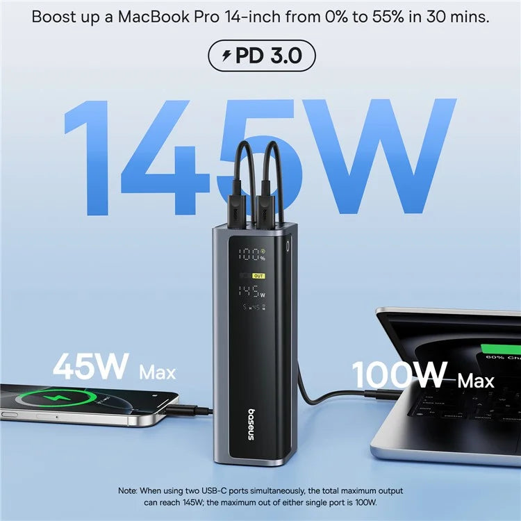 Baseus EnerGeek GP12 Fast Charging Portable Powerbank 20800mAh 145W