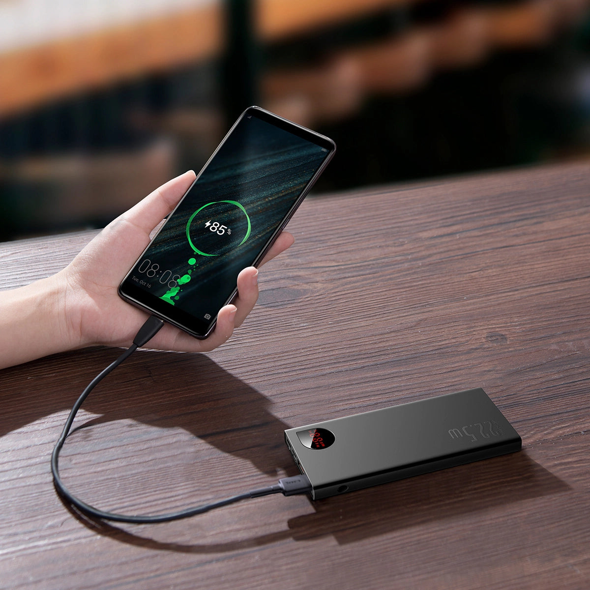 Baseus Adaman Metal Digital Display Quick Charge Power Bank 10000mAh 22.5W（2021 Editon）