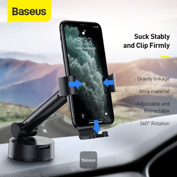 Baseus Simplism Gravity Car Mount Holder With Suction Base