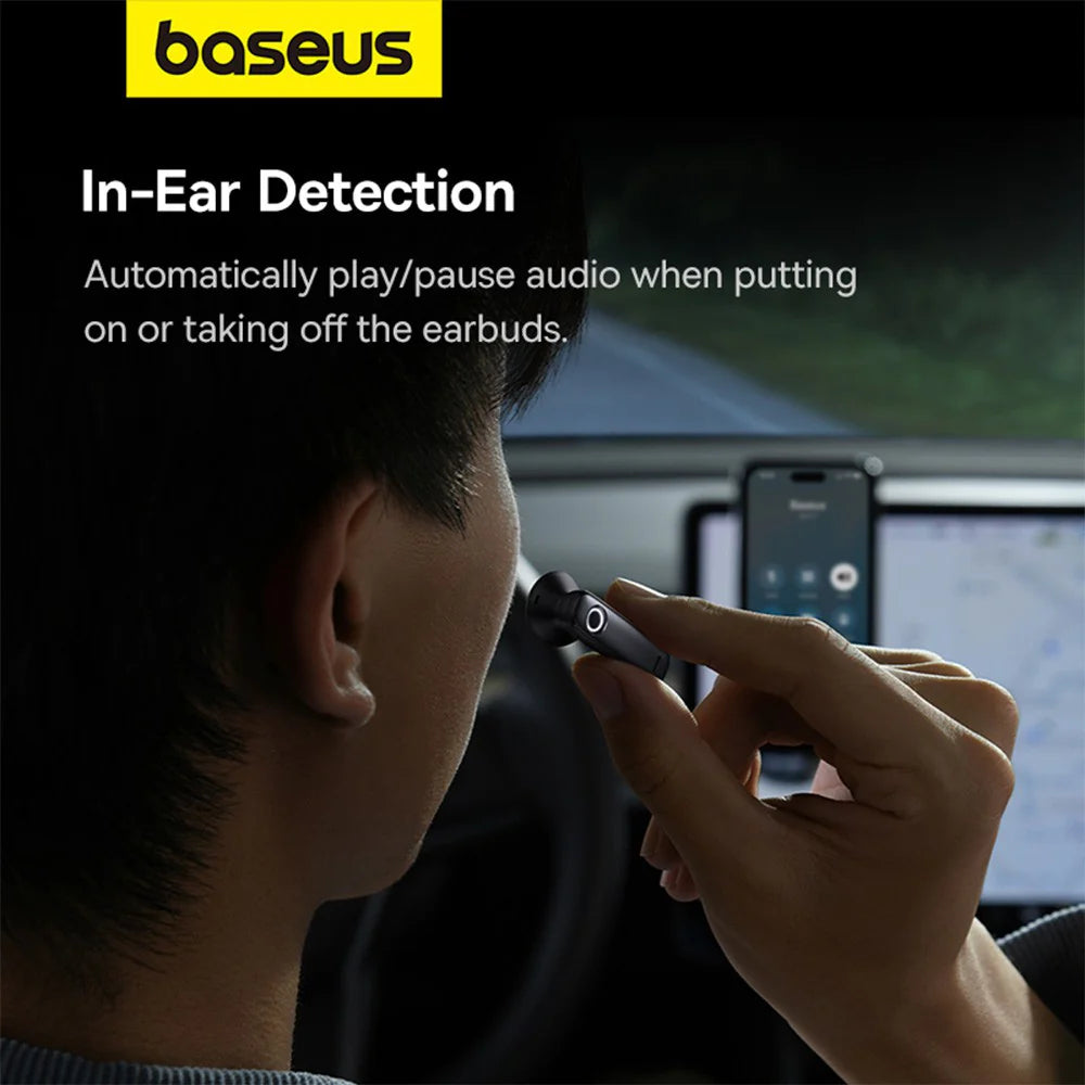 Baseus C-Mic CM10 Smart Unilateral Wireless Earphone for Car