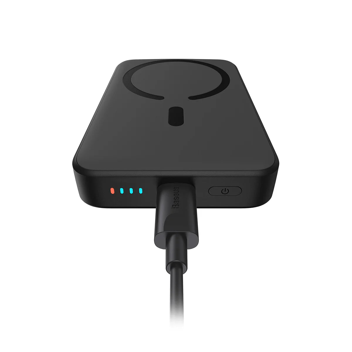 Baseus Magnetic Mini Wireless Fast Charge Power Bank 10000mAh 20W (With Baseus Simple Type-C to Type-C（20V/3A）30cm black)