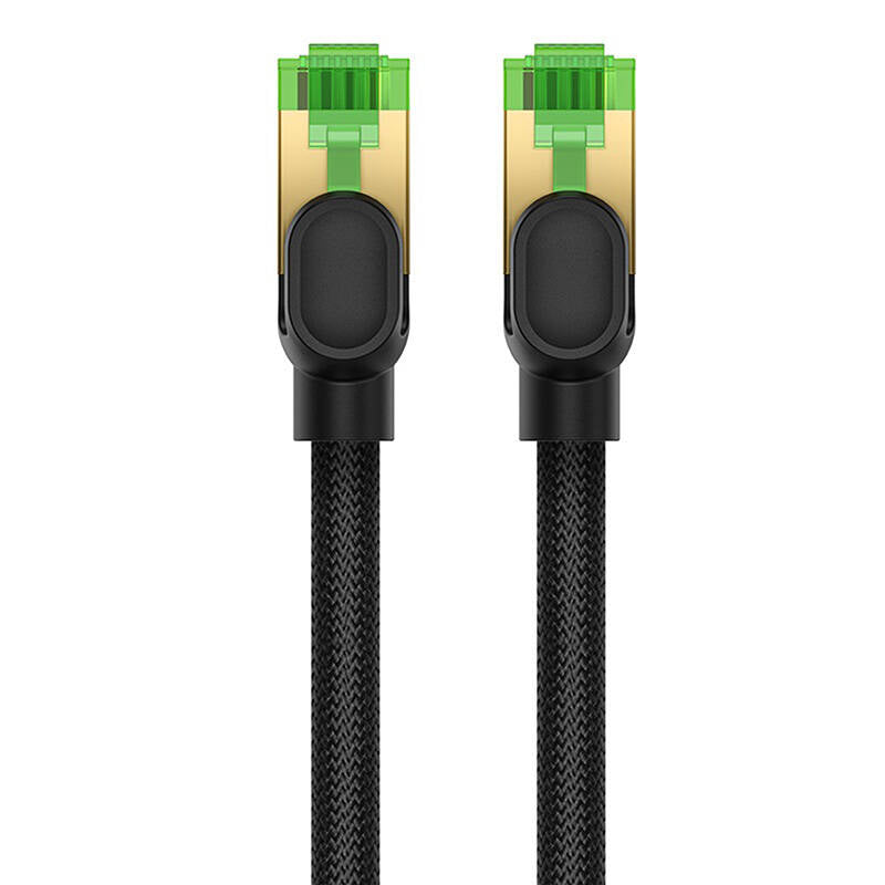 Baseus High Speed CAT8 40Gigabit Ethernet Cable (Braided Cable) Cluster Black
