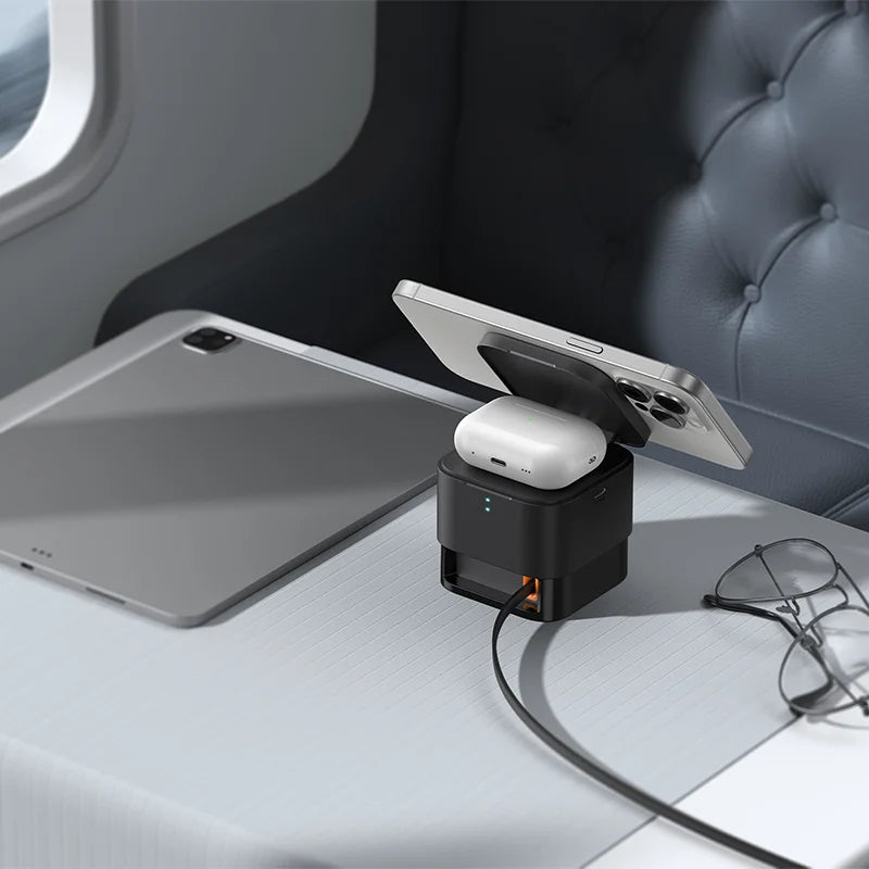 Baseus MagPro 3 in 1 Magnetic Wireless Charger 25W