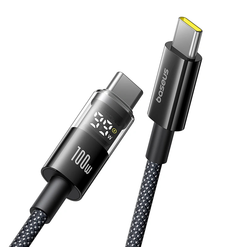 Baseus Display 2 Fast Charging Data Cable USB-C to USB-C 100W