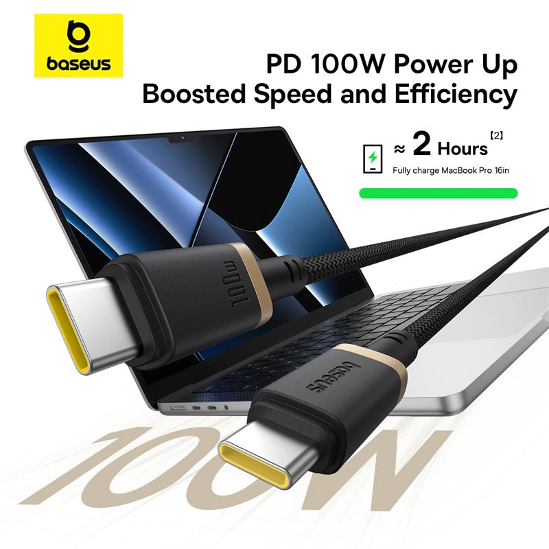 Baseus Dura Series Fast Charging Cable Type-C to Type-C 100w