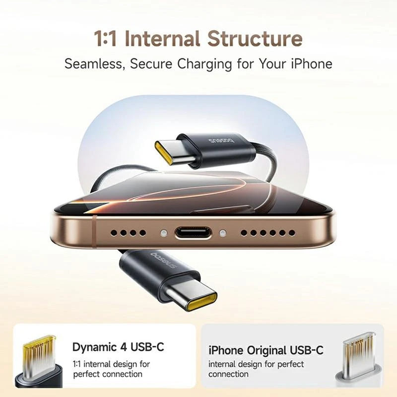 Baseus Dynamic 4 Pro Fast Charging Data Cable USB-C to USB-C 100W