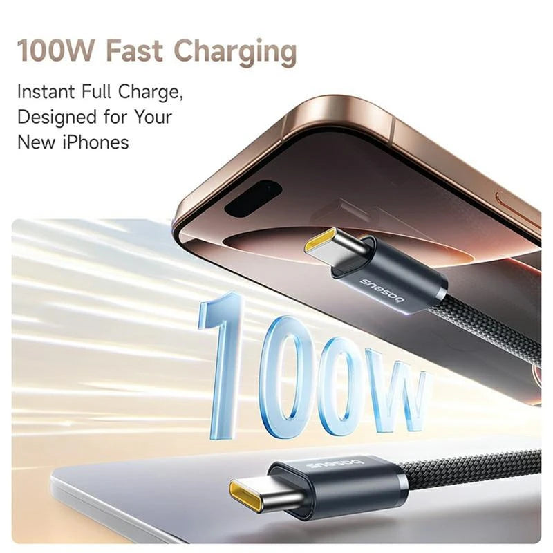 Baseus Dynamic 4 Pro Fast Charging Data Cable USB-C to USB-C 100W