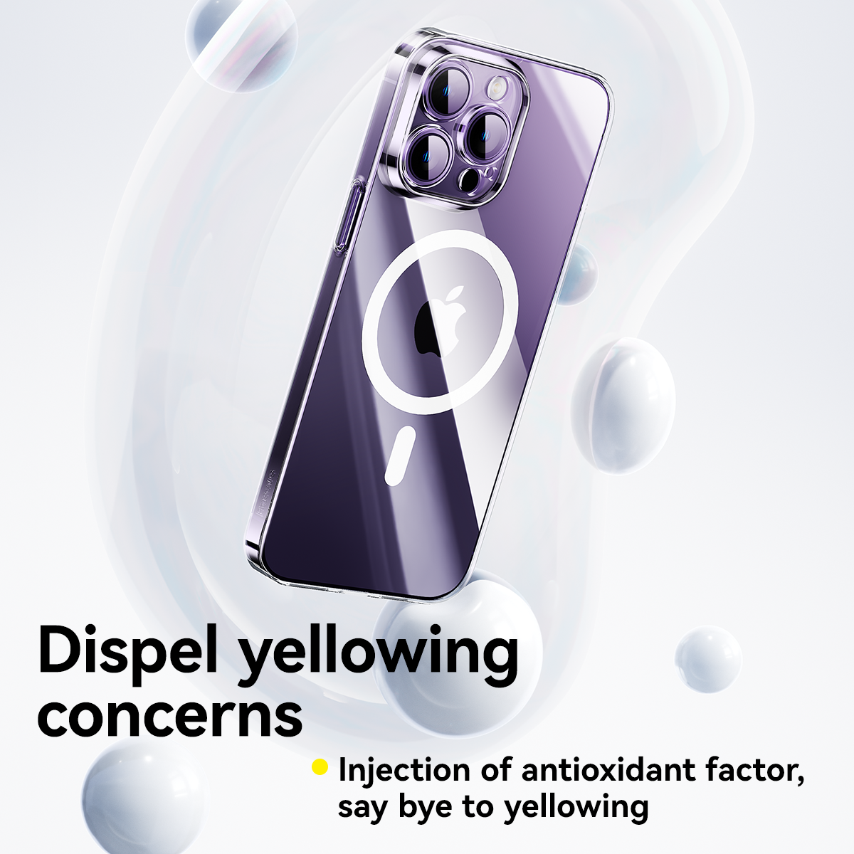 Baseus Lucent Magnetic Series Phone Case for iP 15 Series