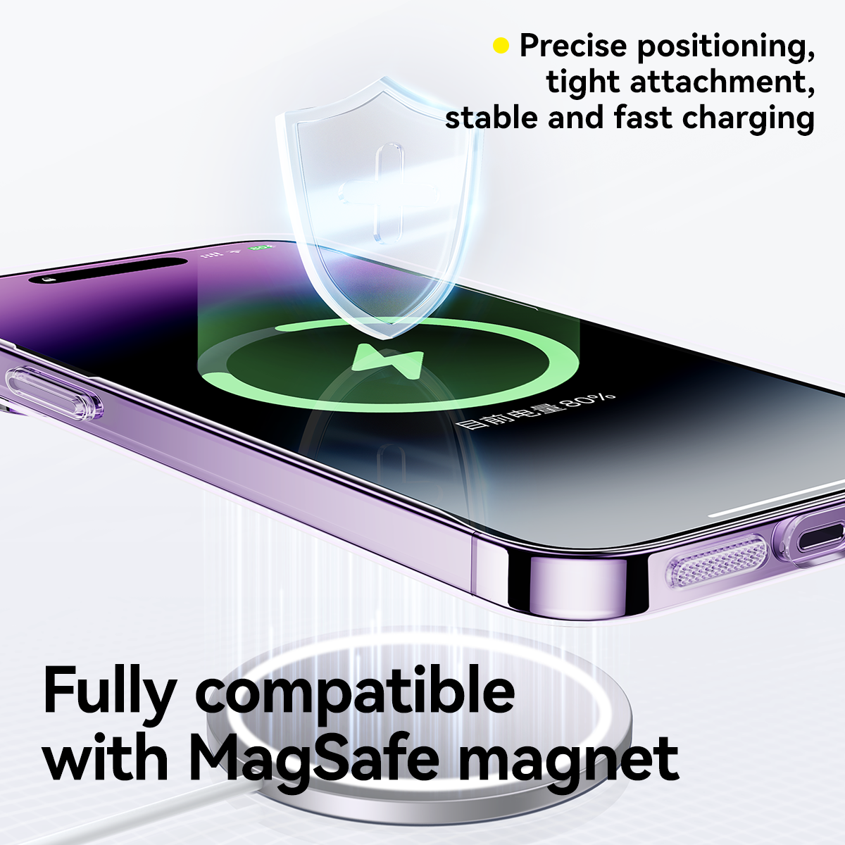 Baseus Lucent Magnetic Series Phone Case for iP 15 Series