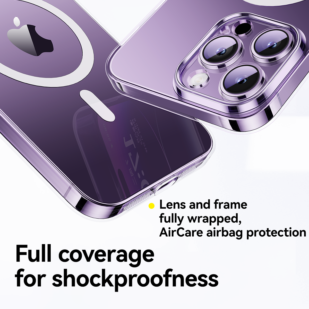 Baseus Lucent Magnetic Series Phone Case for iP 15 Series
