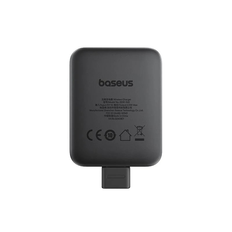 Baseus MagPro Magnetic Wireless Charger for Apple Watch, 2.5W, Type-C, MagSafe-Compatible, Portable Travel Charger