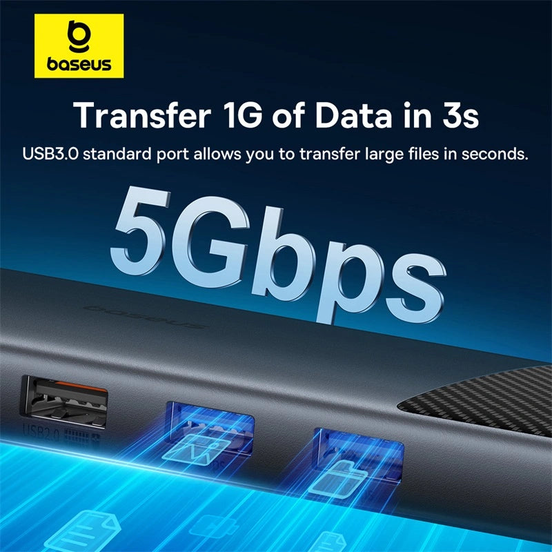 Baseus Metal Gleam Series II 11-in-1 USB HUB Docking