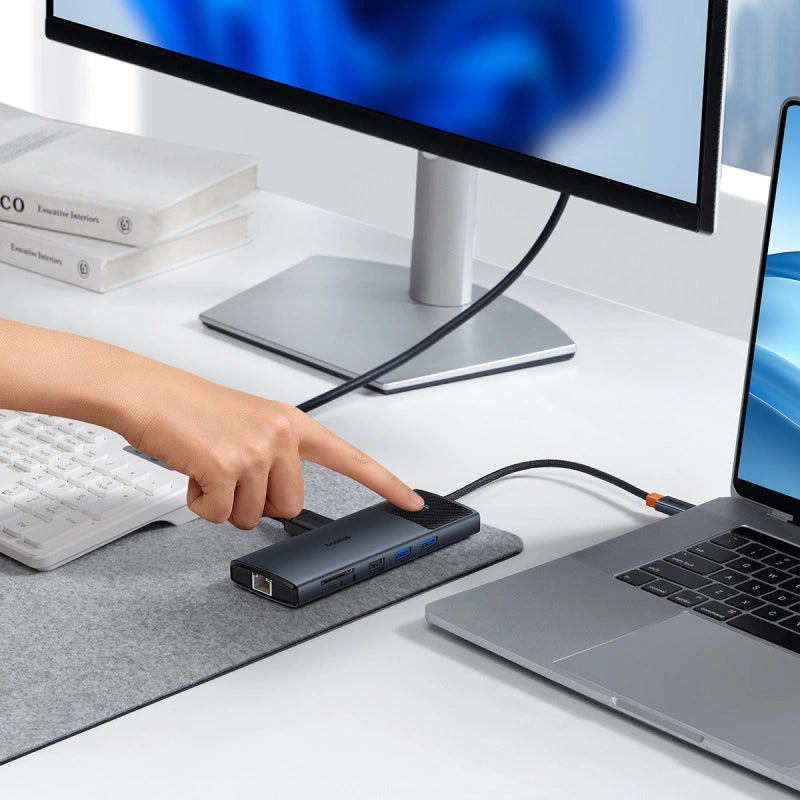 Baseus Metal Gleam Series II 11-in-1 USB HUB Docking