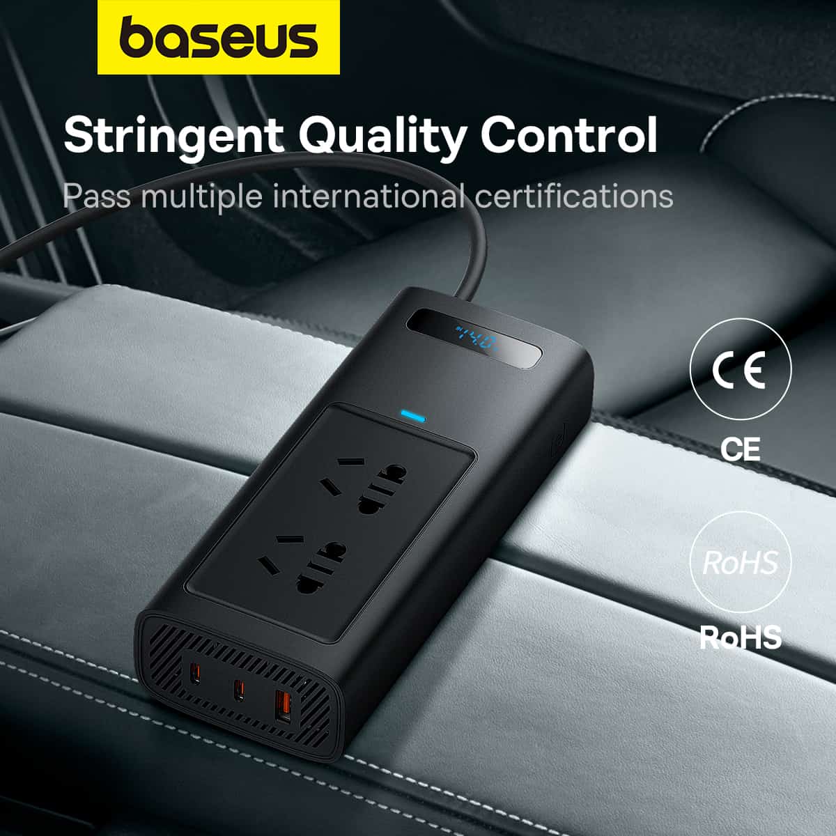 Baseus Power Inverter Pro 150W Car Current Converter