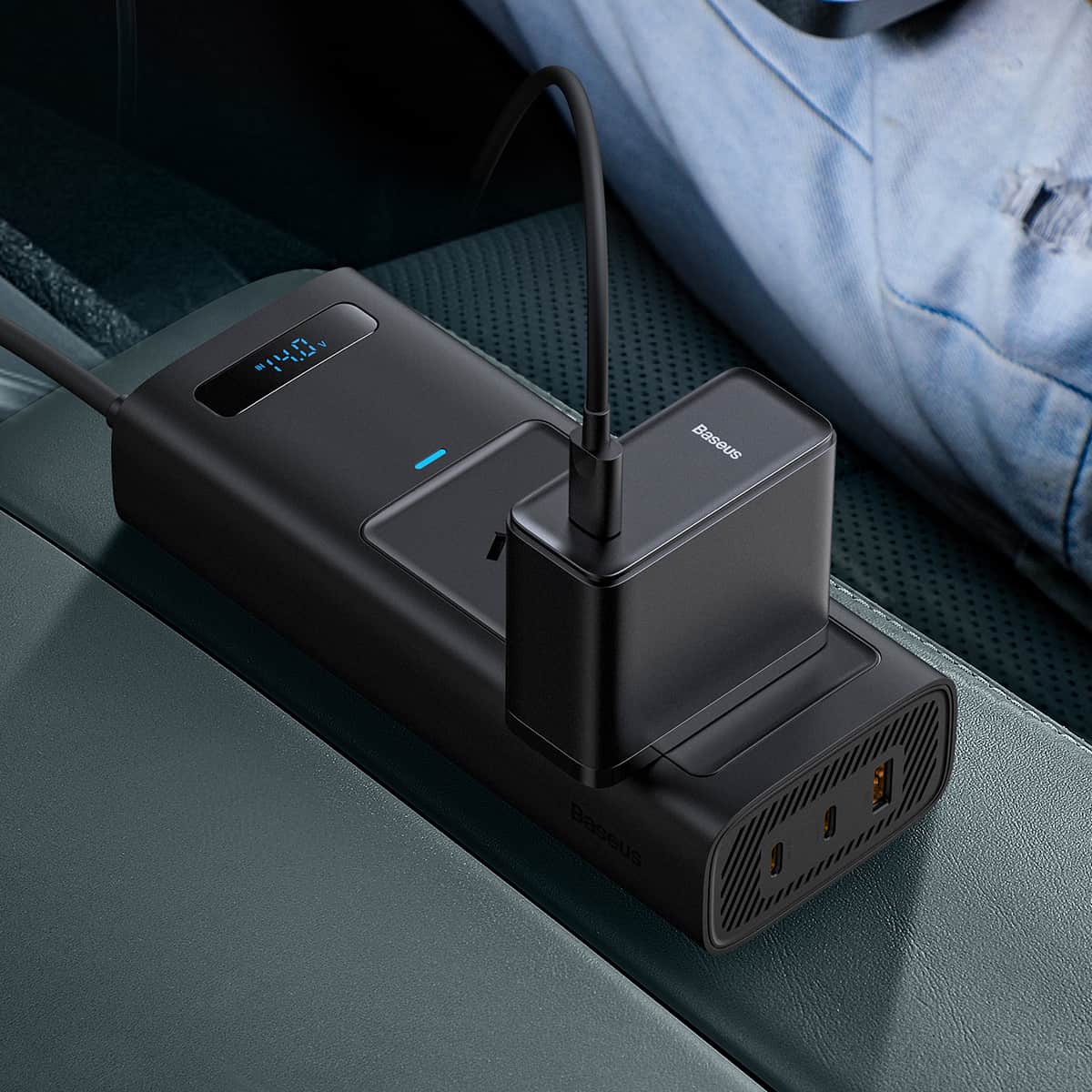 Baseus Power Inverter Pro 150W Car Current Converter