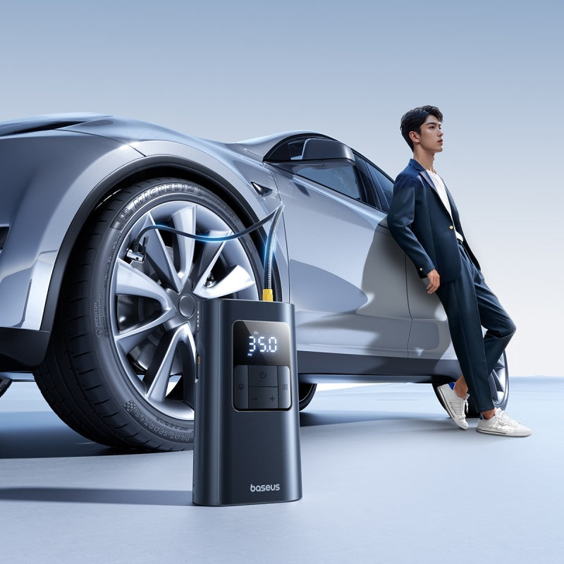 Baseus PrimeTrip VA1 Wired and Wireless 2-in-1 Tire Inflator