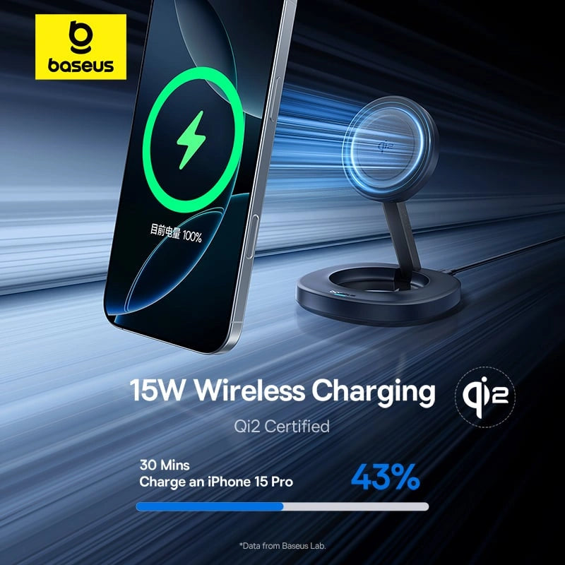 Baseus EnerFill FF11 15W Qi2 Foldable Wireless Charger