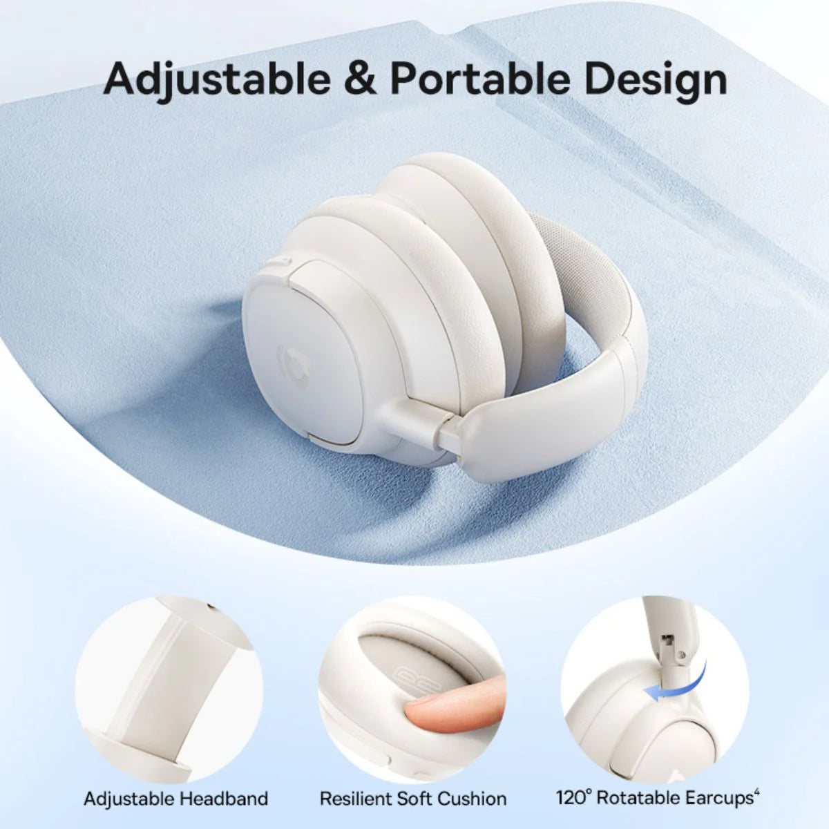 Baseus Bass BH1 NC Wireless Noise Cancelling Headphones