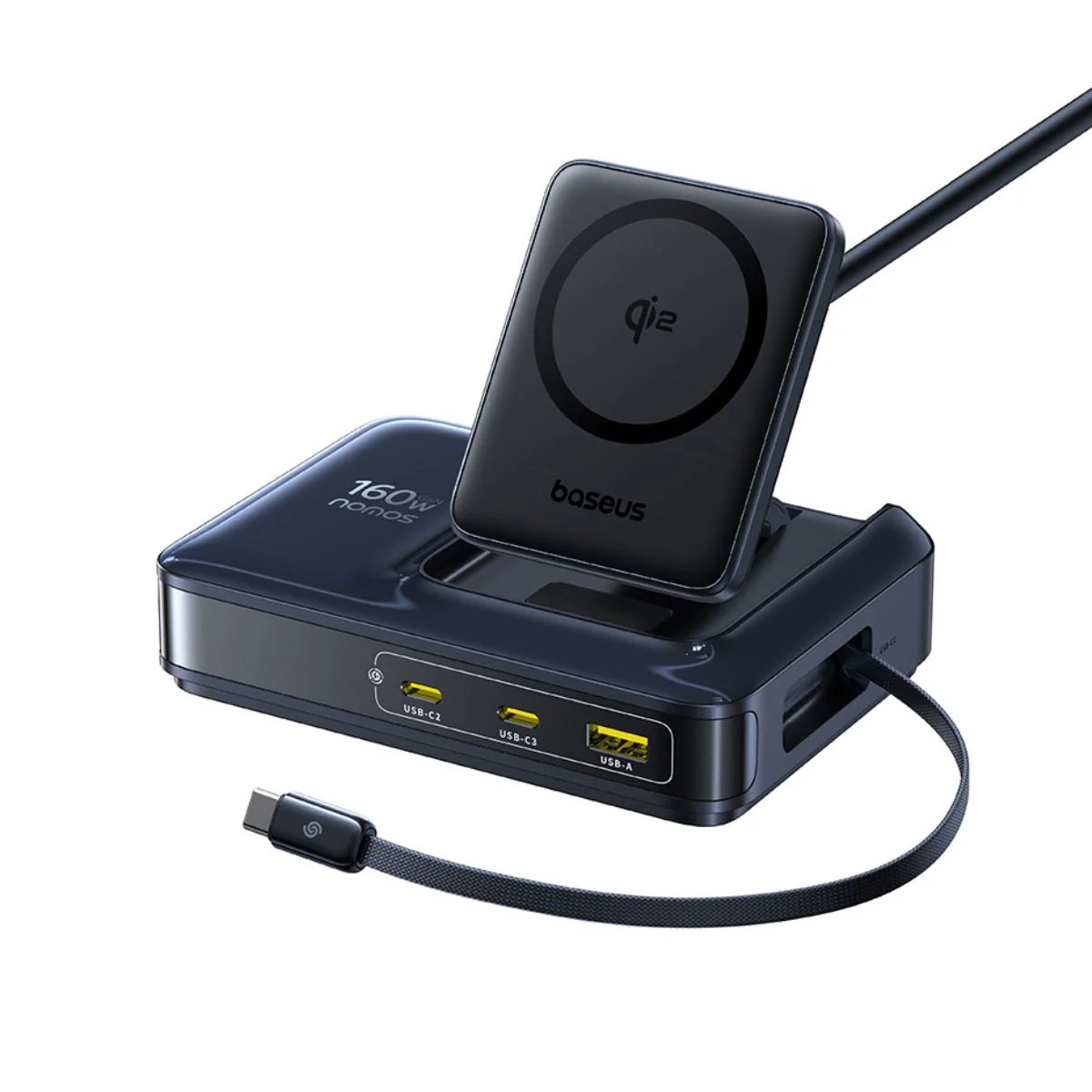 Baseus Nomos NH21 5-in-1 Desktop Charging Station 3C+U 160W