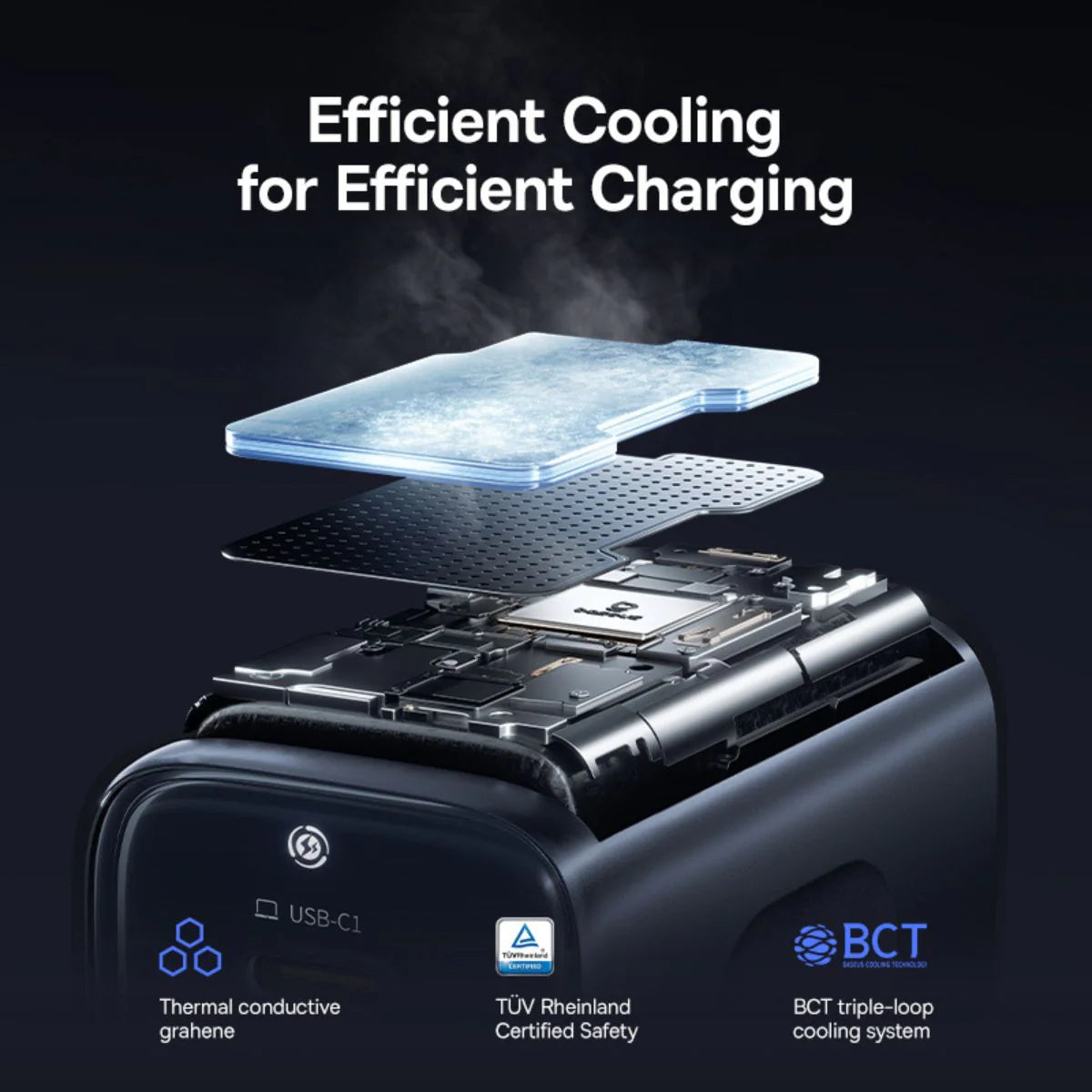 Baseus PicoGo AE11 Fast Charger 2C+U 67W