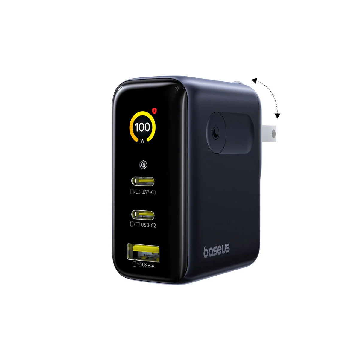 Baseus PicoGo AE21  Digital Display Fast Charger 2C+U 100W US