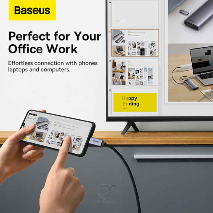 Baseus High Definition Series Graphene Type C to HDMI 4K Adapter Cable