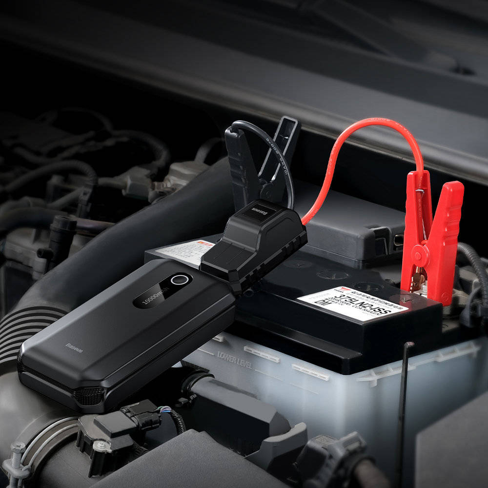 Baseus Super Energy Air Series Car Jump Starter (10000mAh, 1000A Peak Current)