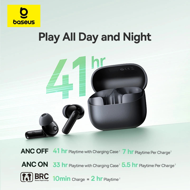 Baseus Bass EP10 NC In-Ear True Wireless Earbuds