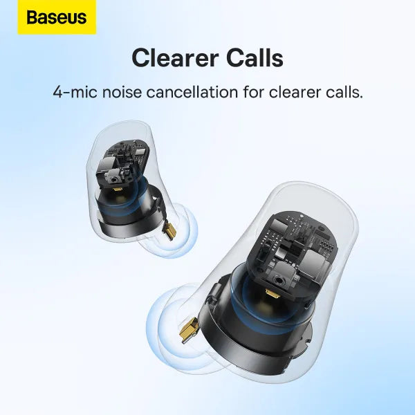 Baseus Bowie WM05 wireless Bluetooth headphones with noise reduction function ANC