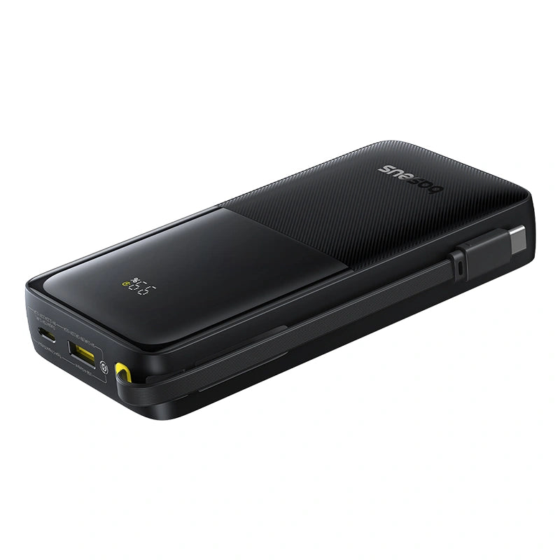 Baseus Bipow 2 Digital Display Power Bank 20000mAh 20W With Built-in Type C Cable