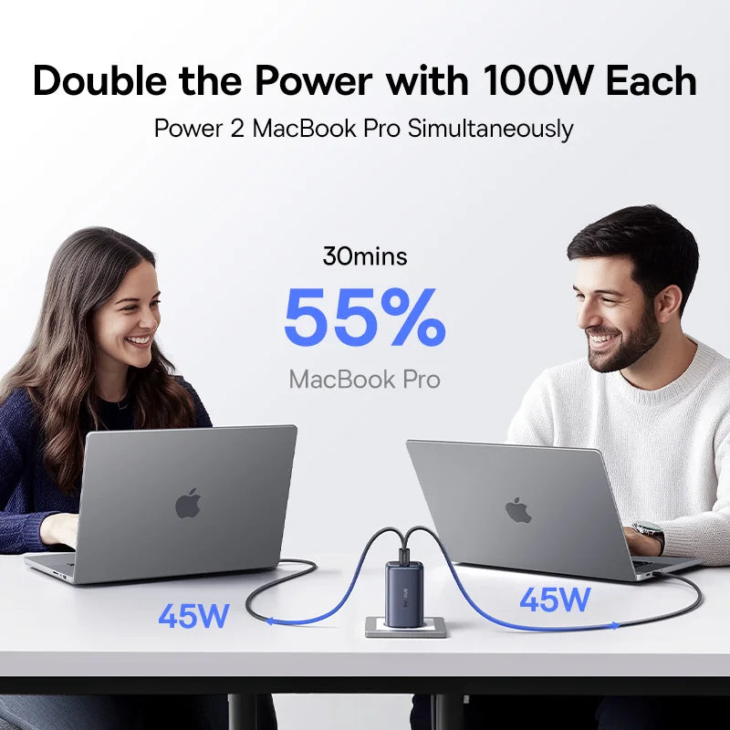 Baseus PicoGo AE11 Fast Charger 2C+U 100W US