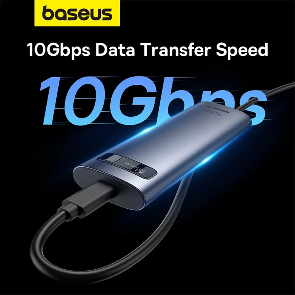 Baseus FlyJoy Series SSD Enclosure(M.2 NVMe and SATA)