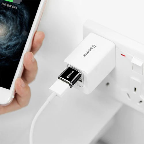 Baseus Mini USB female to Type-C male adapter converter