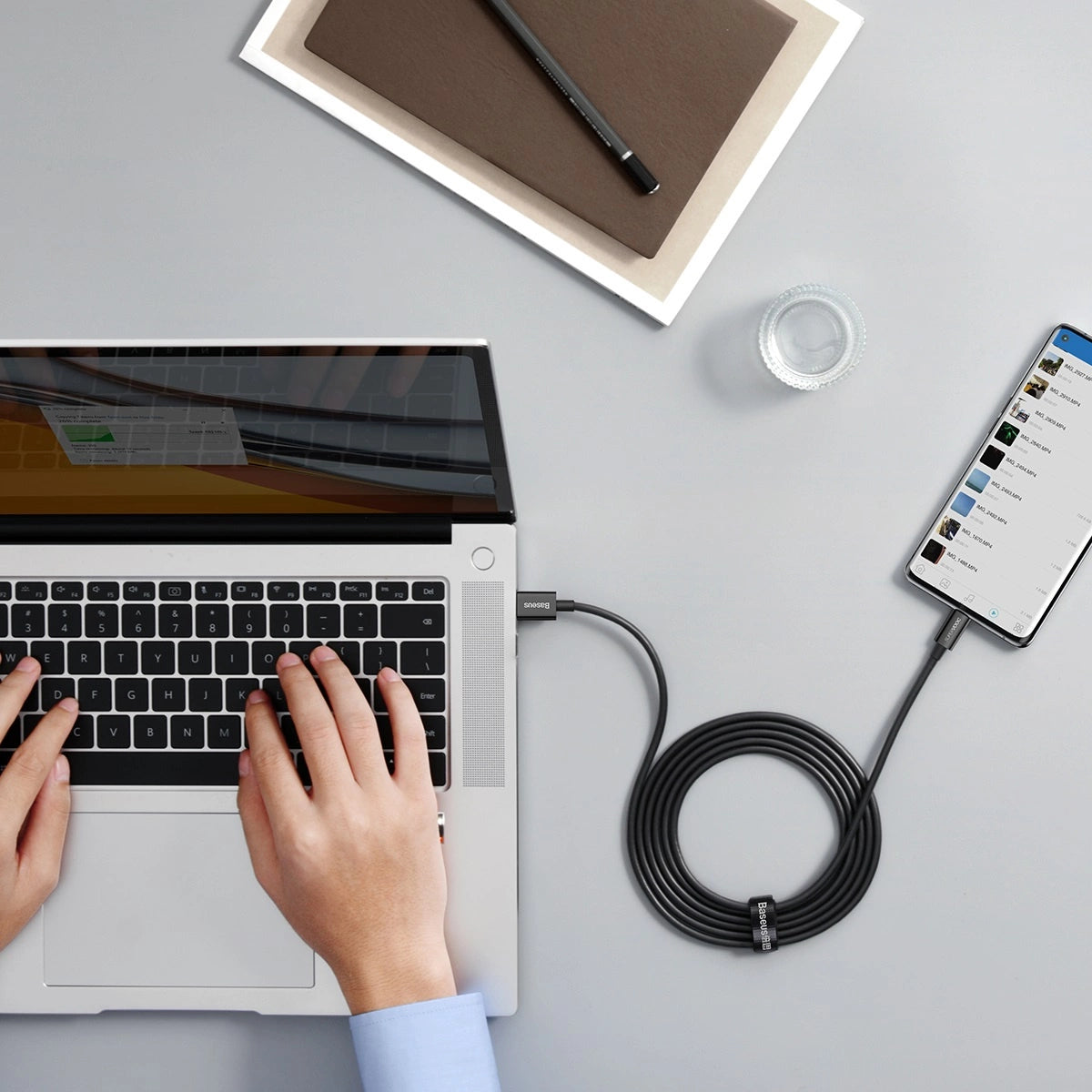 Baseus Superior Series (SUPERVOOC) Fast Charging Data Cable USB to Type-C 65W