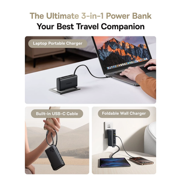 Baseus Nomos NT11 Omni Charge Digital Display Power Bank 10000mAh 67W