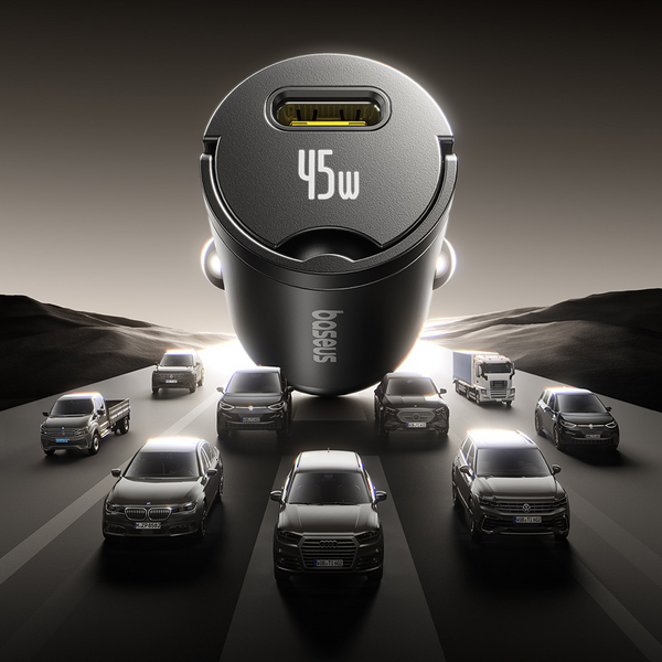 Baseus PrimeTrip VP2 Car Charger 45W (With Type-C to Type-C Cable)