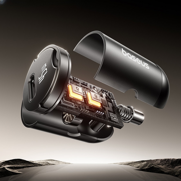 Baseus PrimeTrip VP2 Car Charger 45W (With Type-C to Type-C Cable)