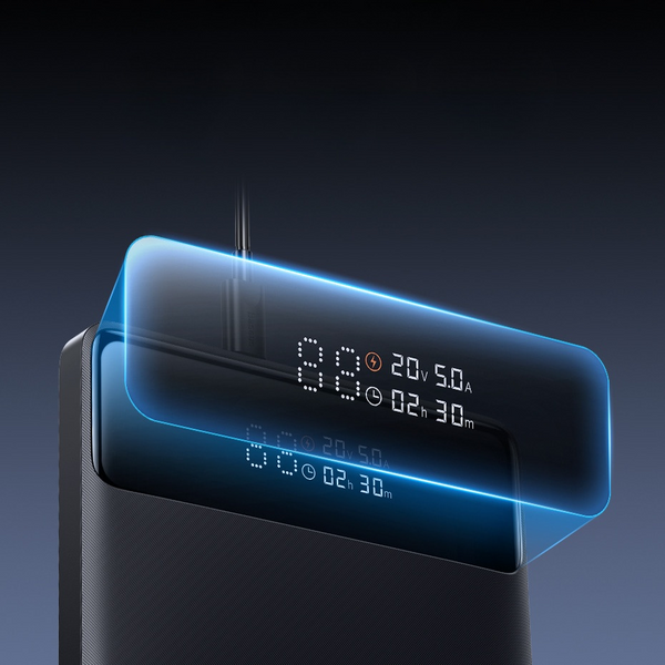 Baseus H1 Fast Charging Power Bank with Digital Display 20000mAh 100W Cosmic Black