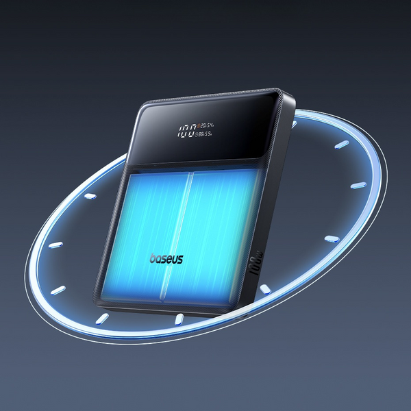 Baseus H1 Fast Charging Power Bank with Digital Display 20000mAh 100W Cosmic Black