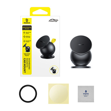 Baseus PrimeTrip VC1 Air Dashboard Magnetic Car Mount Phone Holder with Extendable Suction Cup