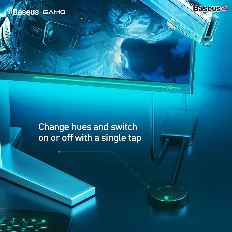 Baseus Gamo USB Colorful Electronic Sports Game Light Strip