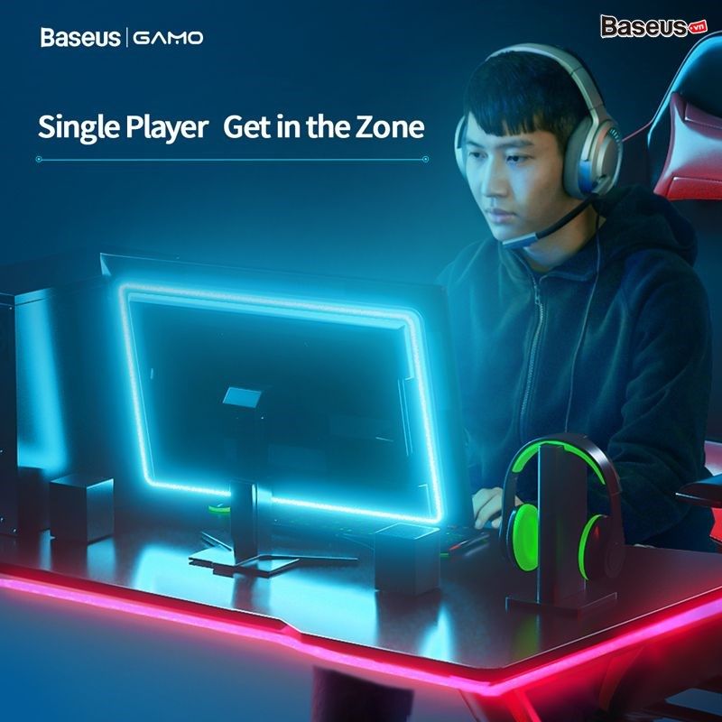 Baseus Gamo USB Colorful Electronic Sports Game Light Strip