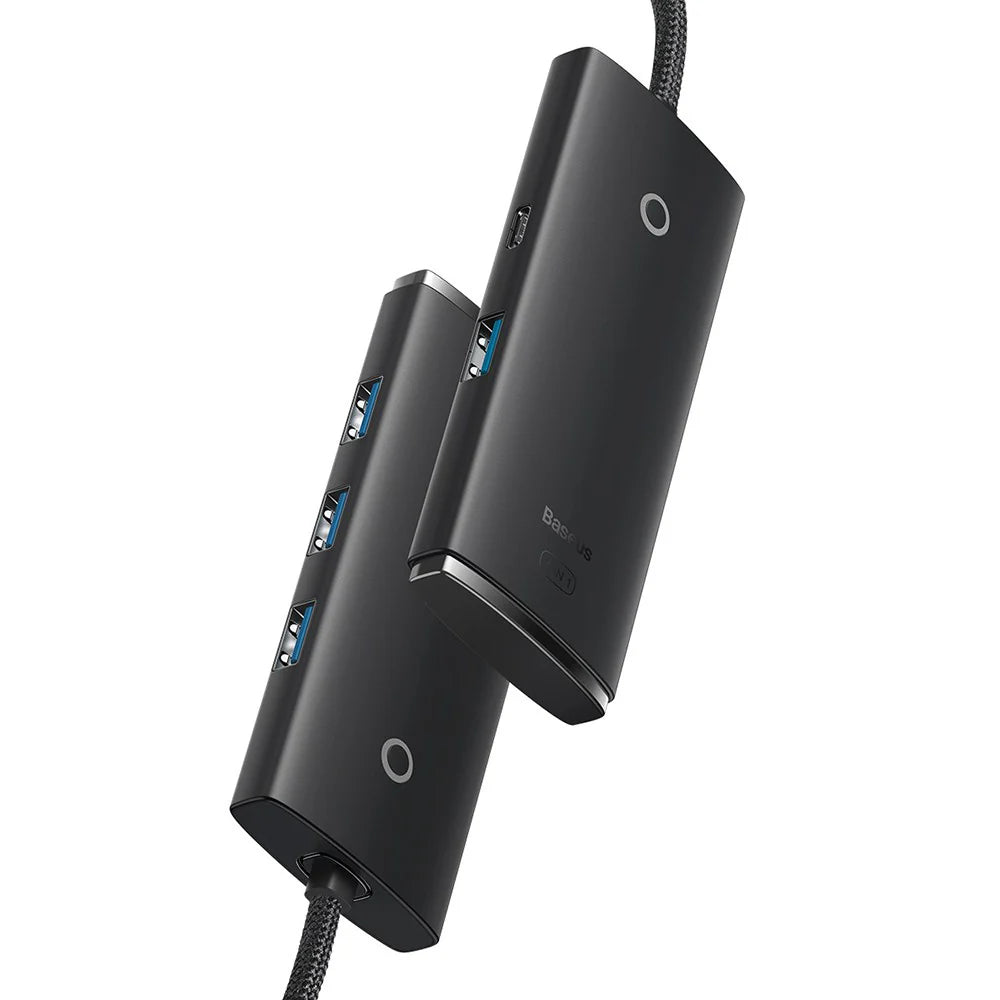 Baseus Lite Series(Airjoy) 5-Port Type-C HUB Docking Station (Type-C to HDMI+USB3.0*3+PD)
